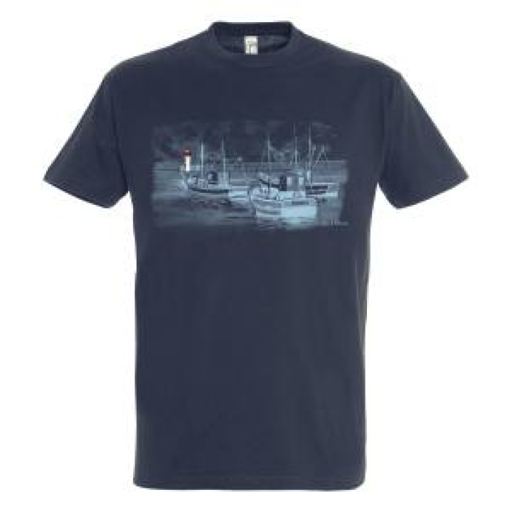 17280  Port avec Bateau  Broderie Phare Marquage Île dOléron