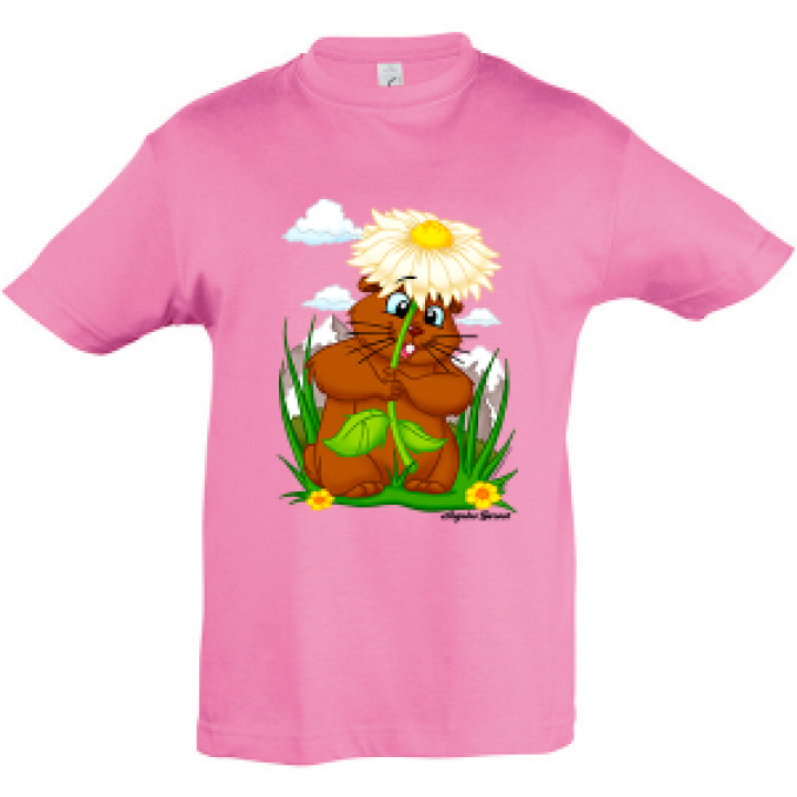 17946  Marmotte Fleur Argelès Gazost