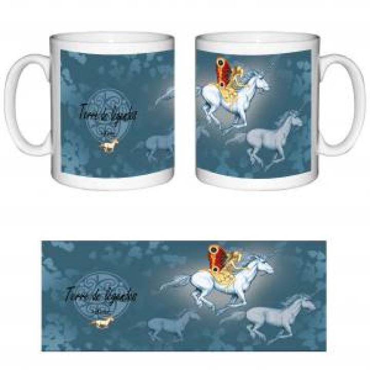 18173  Fée Papillon sur Licorne Terre de Légendes