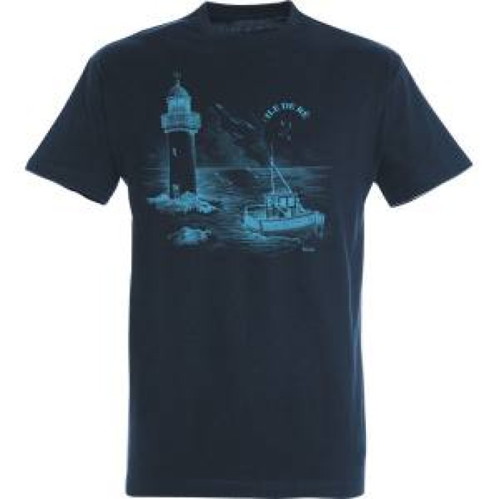 18408  Phare Bateau de Pêche Île de Ré