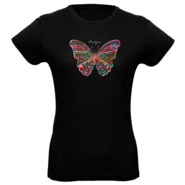 18814  Papillon  transfert Strass