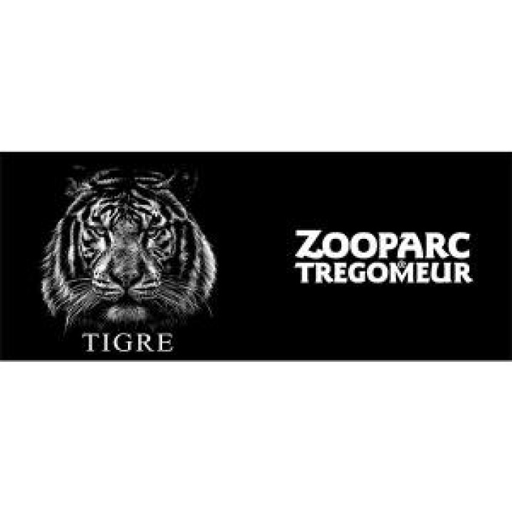 18845  Tigre Blanc Gamme Black Zooparc de Tregomeur