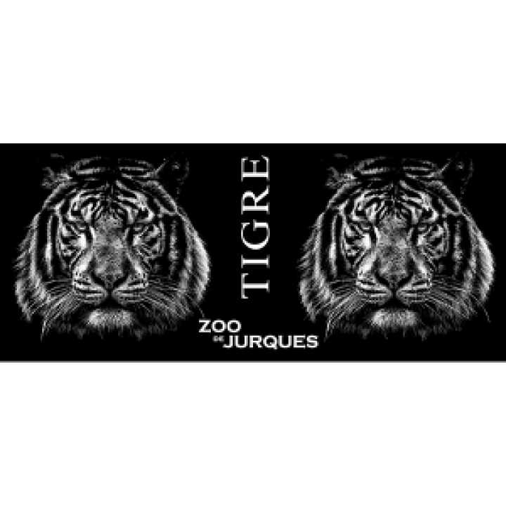 18845  Tigre Gamme Black Zoo de Jurques