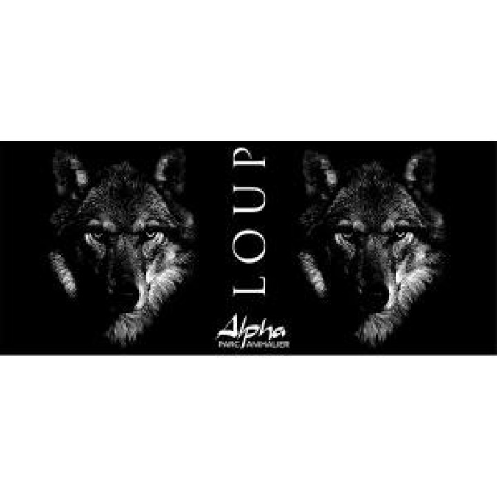 19176  Loup Gamme Black Alpha Parc Animalier