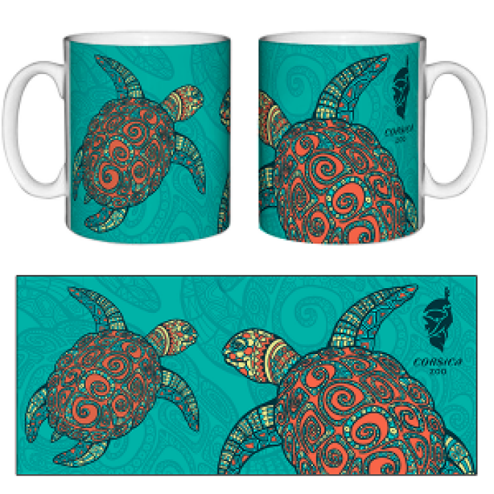 19348  Tortue Couleurs Graphic Zoo Corsica