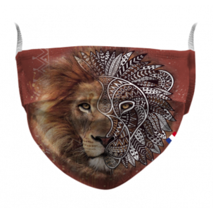 19486  Masque Tête de Lion Tribes
