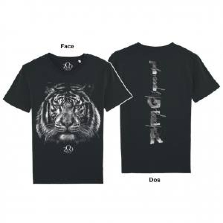 19493  Tigre Recto Verso Zoo dAmiens