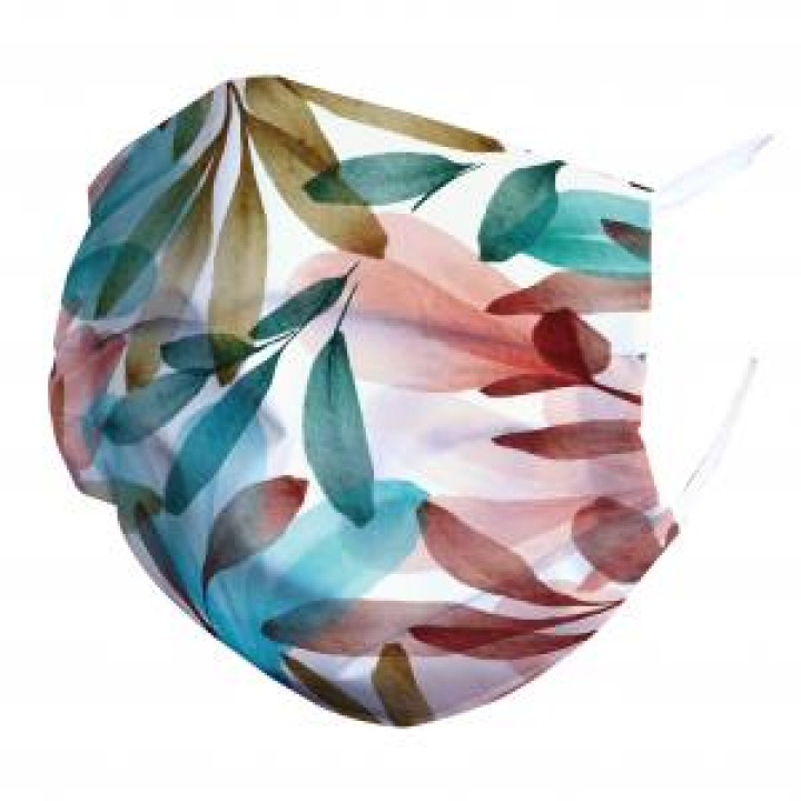 19794  Masque Feuilles Aquarelle