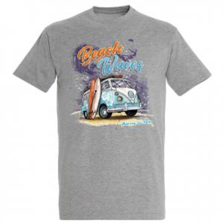 19823  Van Beach and Waves Andernos les Bains
