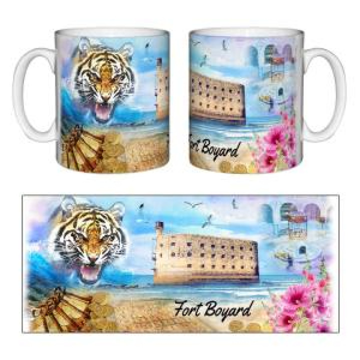 20159  Style Boite Tigre Fort Boyard