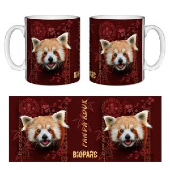 20213  Panda Roux Intemporel Rouge Orange