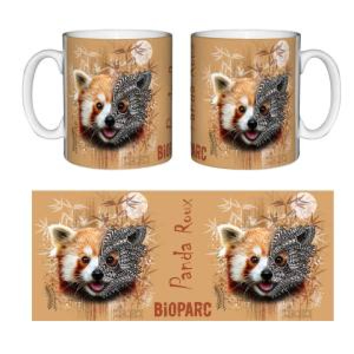 202162  Panda Roux Native Tribes Bioparc Orangé Rouge Clair