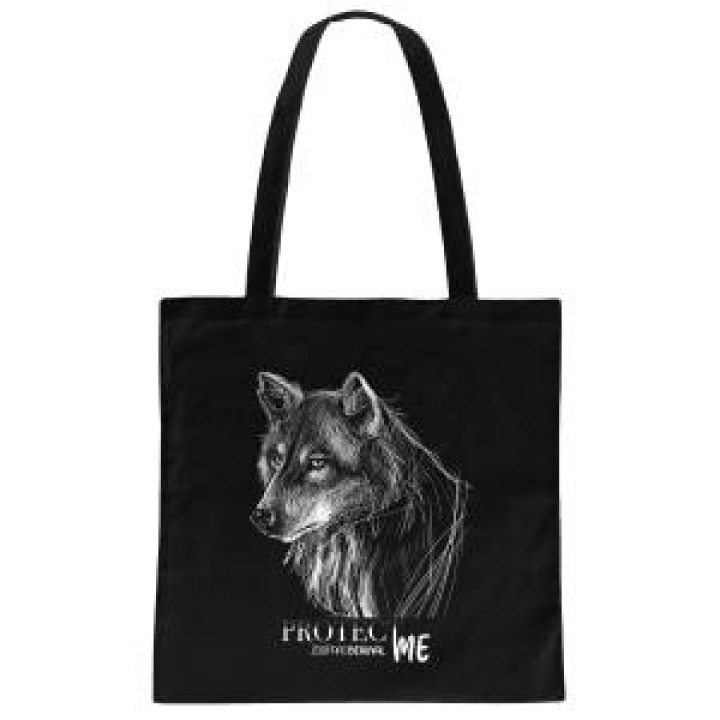 20244  Sérigraphie Bio Loup Protect Me Zoo de Beauval