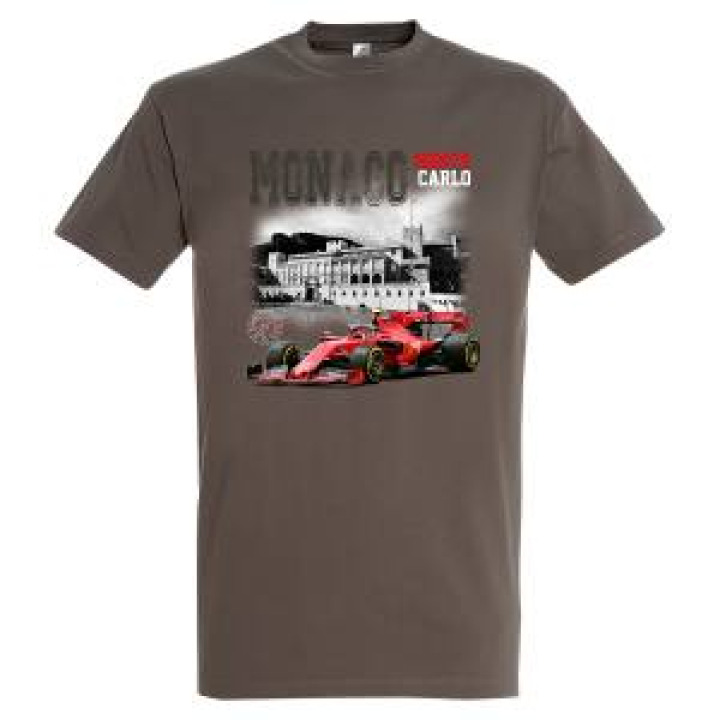 20687  Monaco Monte Carlo Vus du Palais Formule 1 Rouge