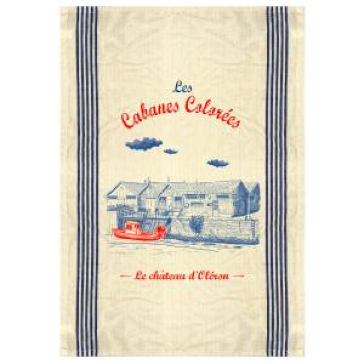 20738  les Cabanes Colorees le Château DOléron