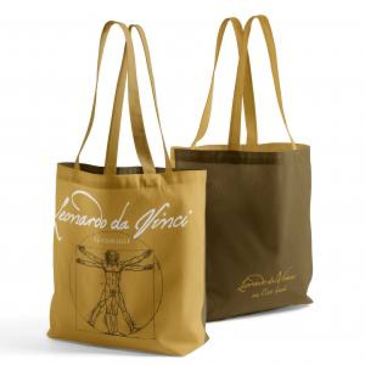 207632  Homme de Vitruve New Version Ochre Clos Lucé