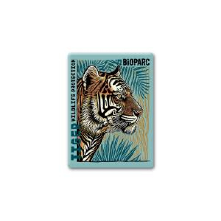 21024  Tigre Linocut Bioparc