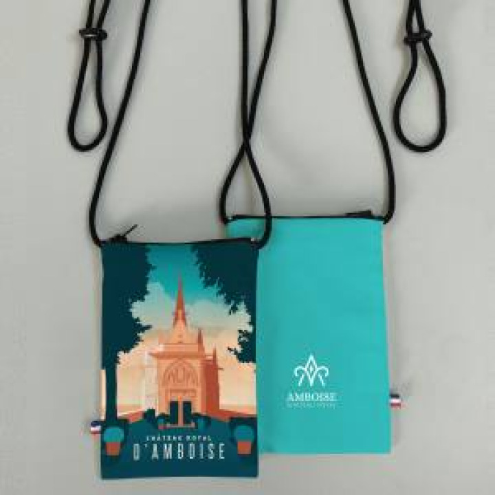 21242  Pochette de Téléphone Chapelle Château Royal dAmboise