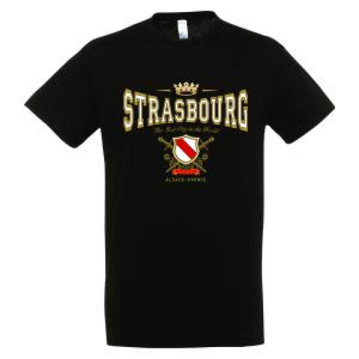 21255  Couronne Strasbourg Blason Alsace France