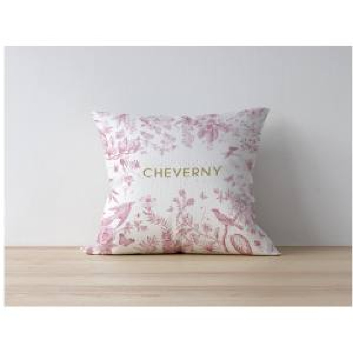 212861  Toile de Jouy Cheverny Rouge