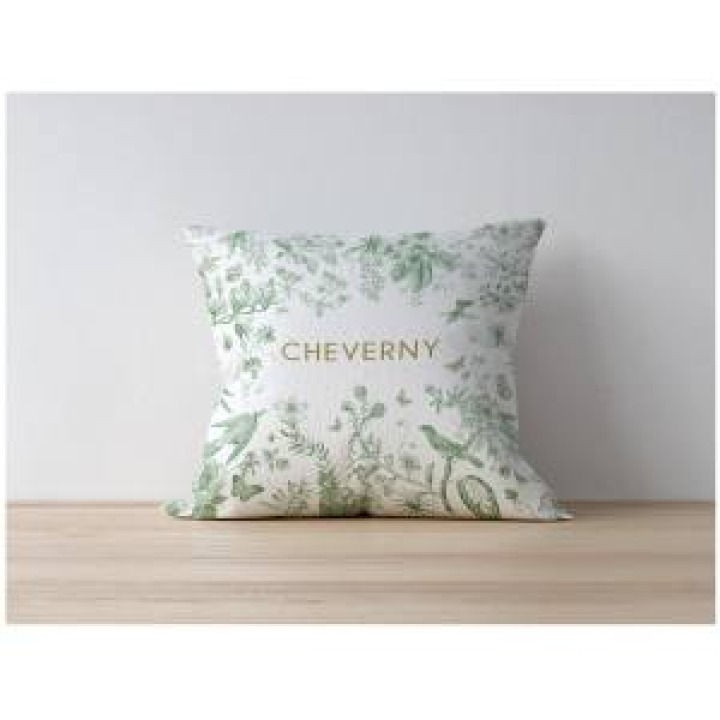 212863  Toile de Jouy Cheverny Vert