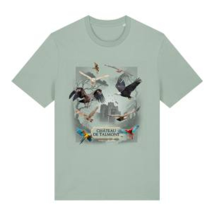 21292  Vue du Château et des Oiseaux Château de Talmont