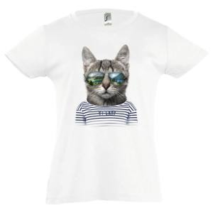 4740  Chat Lunettes Saint Lary