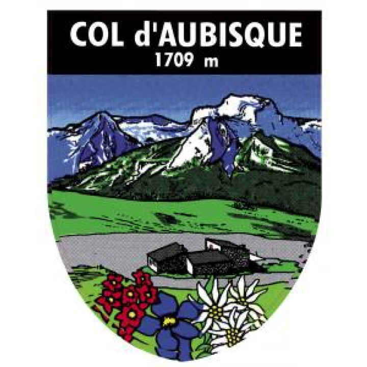 53684  Ecusson Col dAubisque Version Bleu