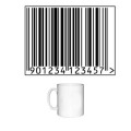 Adh&eacute;sif Gencod pour les Mug Uni Adh&eacute;sifs