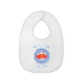 Bavoir Transfert Petit Crabe Dur &agrave; Cuire... Blanc Taille unique