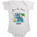 Body b&eacute;b&eacute; Fan du Bain Cerza Blanc 3/6 mois
