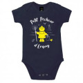 Body b&eacute;b&eacute; Petit P&ecirc;cheur D'erquy French Marine 3/6 mois