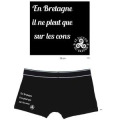 Boxer Transfert Il ne Pleut Que sur les Cons !!! Noir S