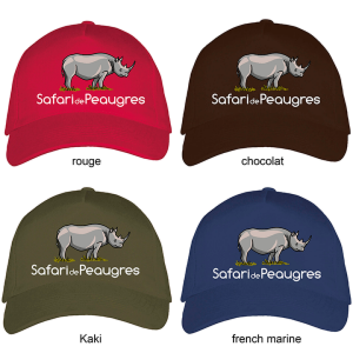 Casquette 5 panneaux E1251 Ref 31490 Rhinoceros Safari de Peaugres Army  Beige Taille unique