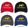 Casquette 5 panneaux E1252 Ref/ 31491 Guépard Safari de Peaugres Noir Taille unique