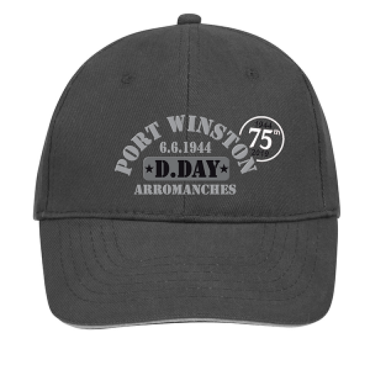 Casquette 6 panneaux E1233 Ref/ 30933 Port Winston 75th Anniversary Army / Beige Taille unique