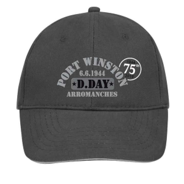 Casquette 6 panneaux E1233 Ref 30933 Port Winston 75th Anniversary Army  Beige Taille unique