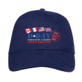 Casquette 6 panneaux E1326 Ref/ 35409 Broderie 80th Anniversary Drapeaux Beige Taille unique