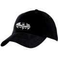 Casquette enfant 5 panneaux Broderie Breizhman (Sh9201) Noir Taille unique