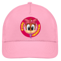 Casquette enfant 5 panneaux E1142 Ref/ 28255 Fille Parc Herouval (19383) Rose Taille unique