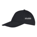 Casquette enfant 5 panneaux Transfert Loup Natives Tribes + les Loups du Gévaudan (Côté Gauche) Noir