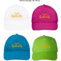 Casquette enfant 5 panneaux Transfert Zoo des Sables Aqua Taille unique