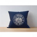 Coussin all-over Cit&eacute; Corsaire de Saint Malo uni 40 x 40