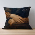 Coussin all-over Mains Clos Lucé uni 40 x 40