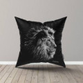 Coussin all-over Sublimation Lion Gamme Black (Palitine) Cerza uni 40 x 40