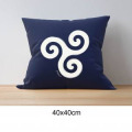 Coussin all-over Triskel uni 40 x 40