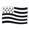 Drapeau Breton 90 X 150 (Ba5106) Uni 90 x 150 cm