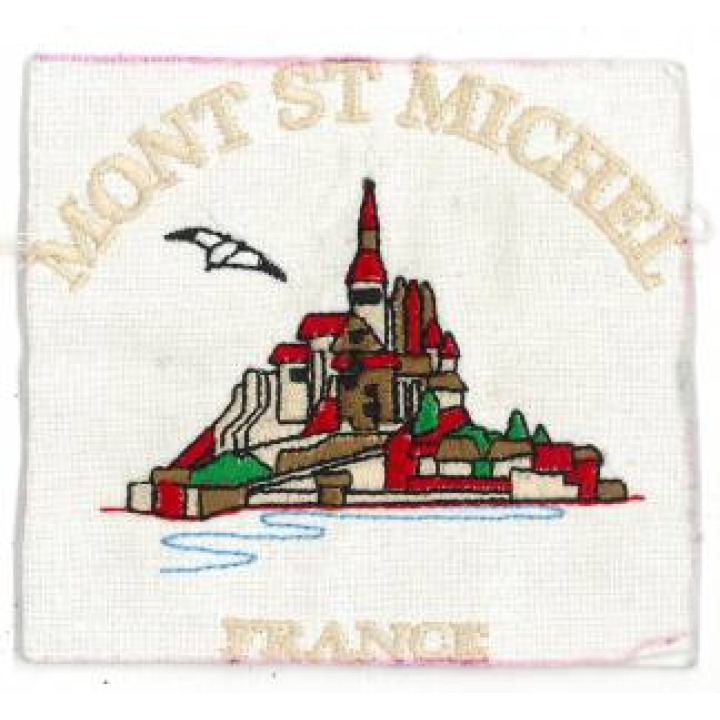 E290  Broderie E290 Ref 10478 Mont Saint Michel