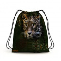 Gymsac all-over Léopard Intemporel (Kaki Marron) Bioparc Blanc Taille unique
