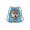 Gymsac all-over Loup Intemporel Blanc Taille unique